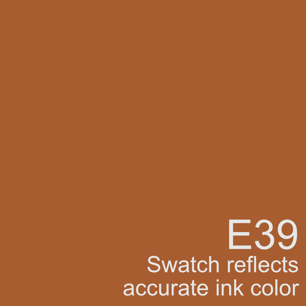E39 - Copic Sketch Marker Leather — Violeta Ink